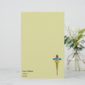 CADUCEUS BRIEFPAPIER (Stehend Vorderseite)