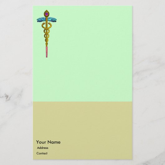 CADUCEUS BRIEFPAPIER (Vorderseite)