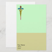CADUCEUS BRIEFPAPIER (Vorne/Hinten)
