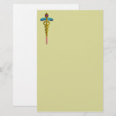 CADUCEUS BRIEFPAPIER (Vorne/Hinten)