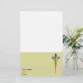 CADUCEUS BRIEFPAPIER (Stehend Vorderseite)