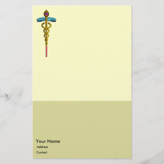 CADUCEUS BRIEFPAPIER (Vorderseite)