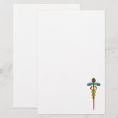 CADUCEUS BRIEFPAPIER (Vorne/Hinten)