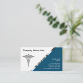 Caduceus Business Cards Visitenkarte (Stehend Vorderseite)