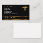 Caduceus Business Cards Visitenkarte (Vorne/Hinten)