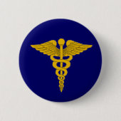 Caduceus Button (Vorderseite)