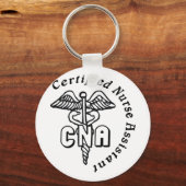 CADUCEUS CNA-ZERTIFIZIERTER KRANKENHILFE SCHLÜSSELANHÄNGER (Vorderseite)