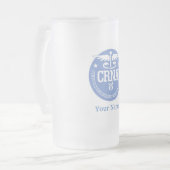 Caduceus CRNA Geschenkideen Mattglas Bierglas (Vorderseite Links)