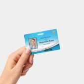 Caduceus Cross Medical Foto ID Ausweis (Handheld)