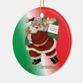 Caduceus Custom Christmas Ornament (Links)
