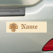 Caduceus custom name Bumper Sticker Autoaufkleber (Auf Auto)