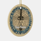 Caduceus Custom Nursing Assistant Ornament (Rechts)