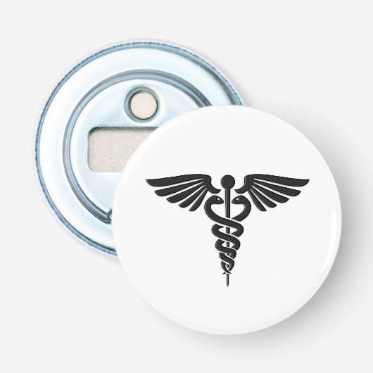 Caduceus Flaschenöffner (Vorderseite)