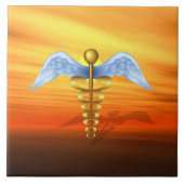 Caduceus Fliese (Vorderseite)