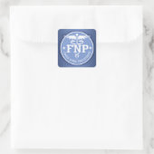 Caduceus FNP2-Geschenke Quadratischer Aufkleber (Tasche)