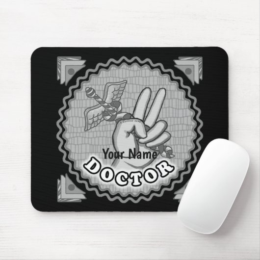 Caduceus Friedensarzt Mousepad (Mit Mouse)