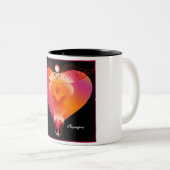 Caduceus für nicht traditionele Heiler Zweifarbige Tasse (VorderseiteRechts)