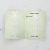 Caduceus Glückwunsch Karte (Innenseite)