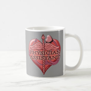 Caduceus Herz Arztassistenten-Mug Kaffeetasse