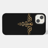 Caduceus iPhone Hülle (Rückseite (Horizontal))