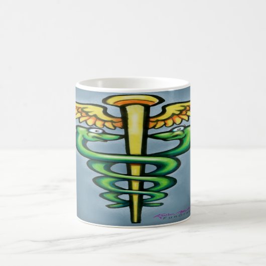 Caduceus Kaffeetasse (Mittel)