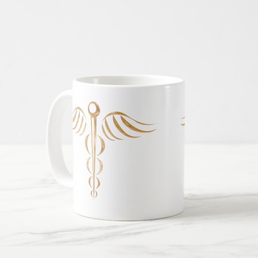 Caduceus Kaffeetasse (Vorderseite Links)