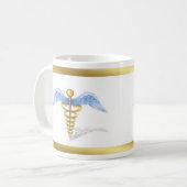 Caduceus Kaffeetasse (Vorderseite Links)
