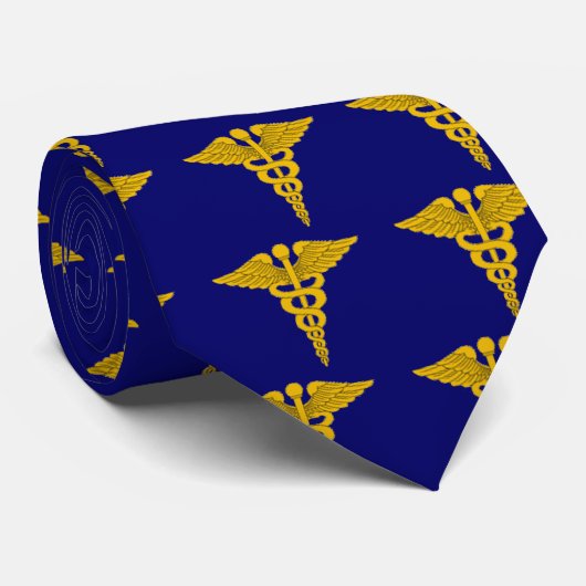 Caduceus Krawatte (Gerollt)