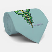 Caduceus Krawatte (Gerollt)