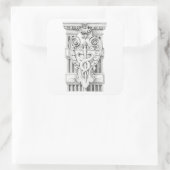 CADUCEUS Large Square Stickers (Tasche)