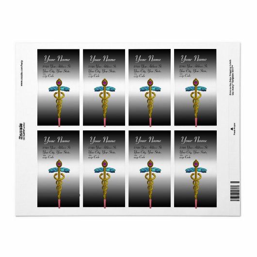 CADUCEUS, lebhafter Goldamethyst (Vorne)