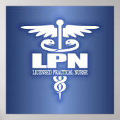 Caduceus LPN Geschenkideen Poster (Vorne)