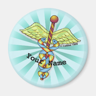 Caduceus Magnet