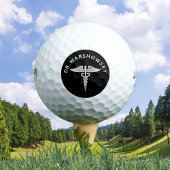 Caduceus Medical Snake Staff - Geschenk für Ärzte Golfball