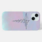 Caduceus Medical Symbol auf der Perlendekoration d Case-Mate iPhone Hülle (Rückseite (Horizontal))