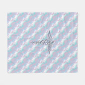 Caduceus Medical Symbol auf der Perlendekoration d Fleecedecke (Vorderseite (Horizontal))