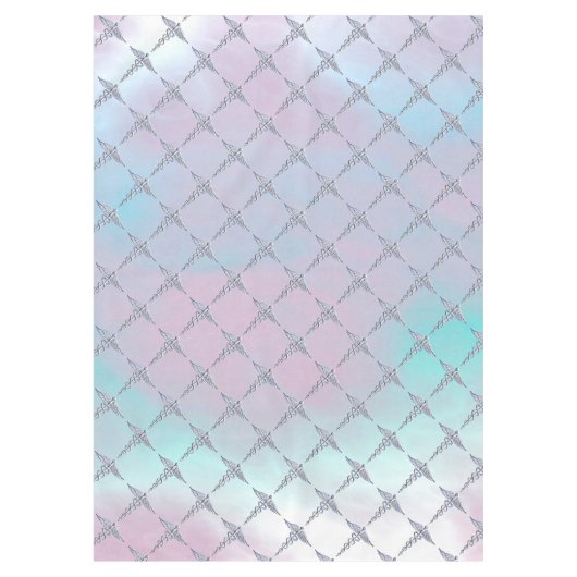 Caduceus Medical Symbol auf der Perlendekoration d Tischdecke (Vorderseite)