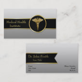 Caduceus-medizinische Visitenkarte (Vorne/Hinten)