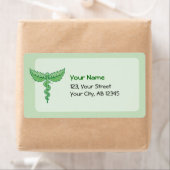 Caduceus mit Blätter (Insitu)