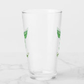 Caduceus mit Blätter Glas (Links)