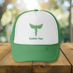 Caduceus mit Blätter Truckerkappe