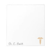 Caduceus Notizblock (Vorderseite)