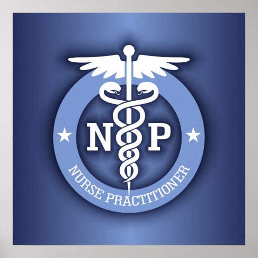 Caduceus NP (blau) Poster (Vorne)