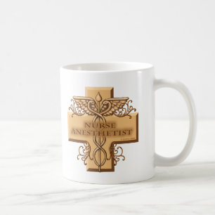 Caduceus Nurse Anästhesist Kaffeetasse