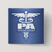 Caduceus PA Button (Vorderseite)