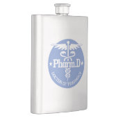 Caduceus PharmD 2 Flachmann (Rechts)