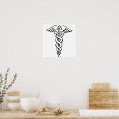 Caduceus Poster (Küche)