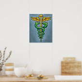 Caduceus Poster (Küche)