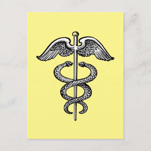 Caduceus Postkarte (Vorderseite)