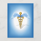Caduceus Postkarte (Vorderseite)